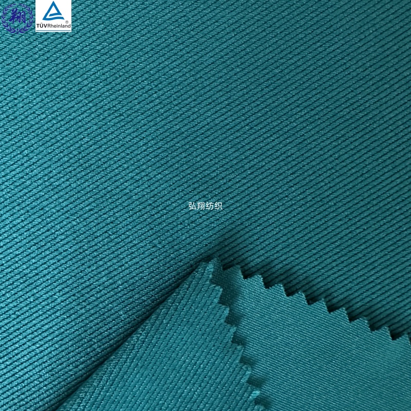 180GSM T022TB8 90% Polyester 10% Spandex Polyester Fabric Twill Trousers Fabric