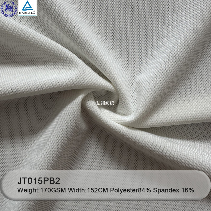 Classical Design JT015PB2 84% Polyester 16% Spandex Fabric Jacquard Fabric for Underwear Vest Fabric