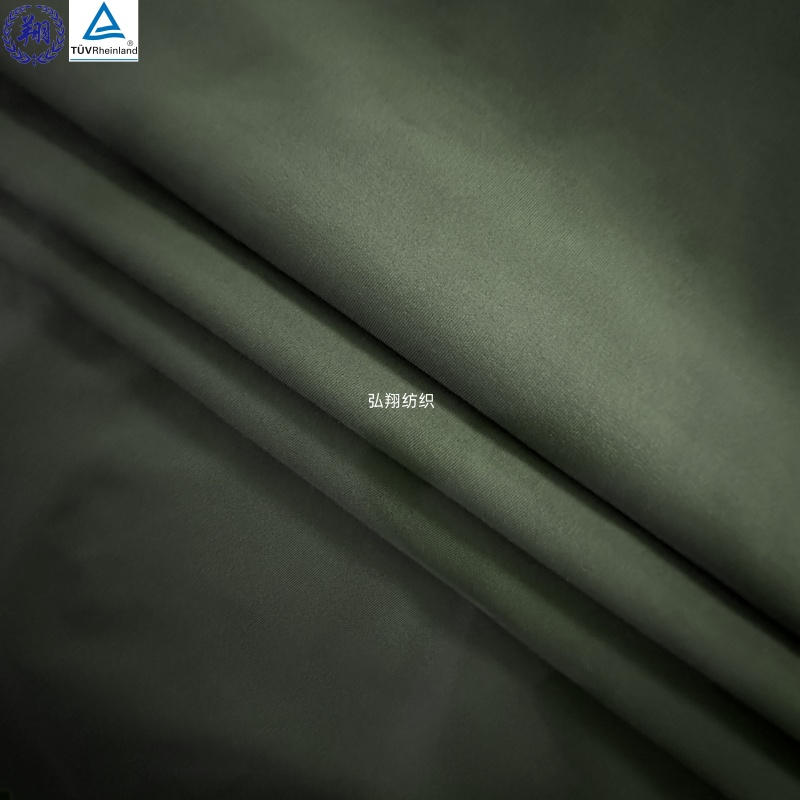 275GSM Interlock Fabric Stretched Fabric N377TW4 73% Nylon 27% Spandex Fabric Sportswear Fabric