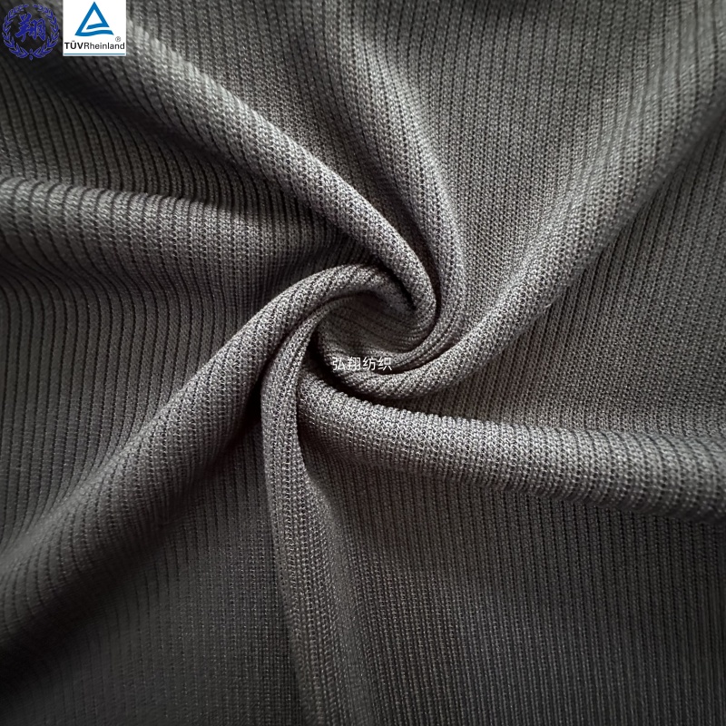 Customized Screw-thread Design JT236TB8 94% Polyester 6% Spandex Fabric Weft Knitted For Underwear-