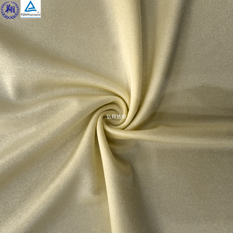 Shiny 120GSM N023PY2 93% Nylon 7% Spandex Stretched Fabric for Sportswear Fabric