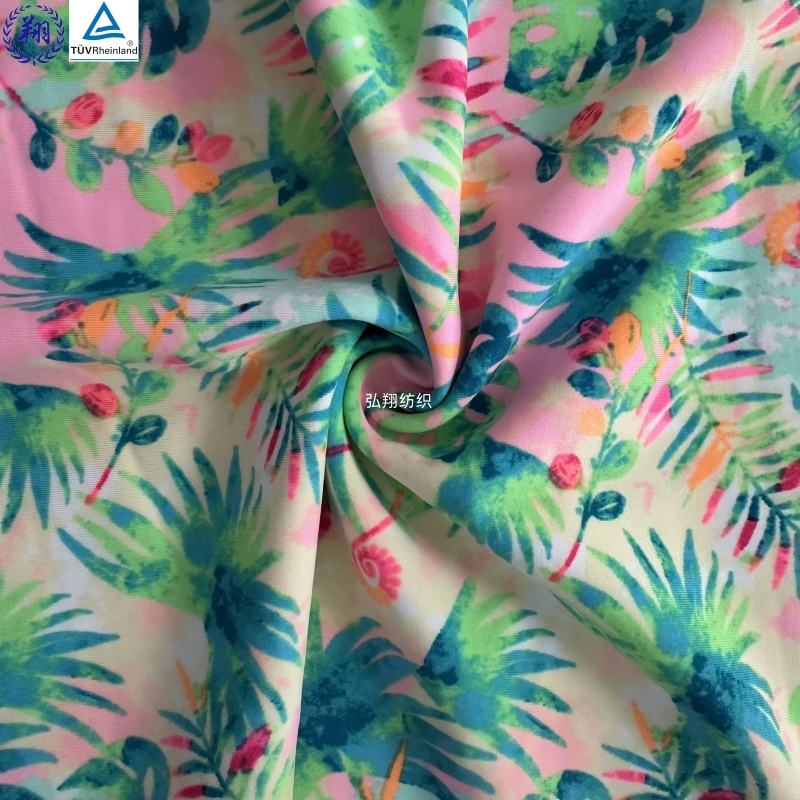 190GSM Top Quality T009PW6-B 82% Polyester 18% Spandex For Sportswear Swimwear Fabric