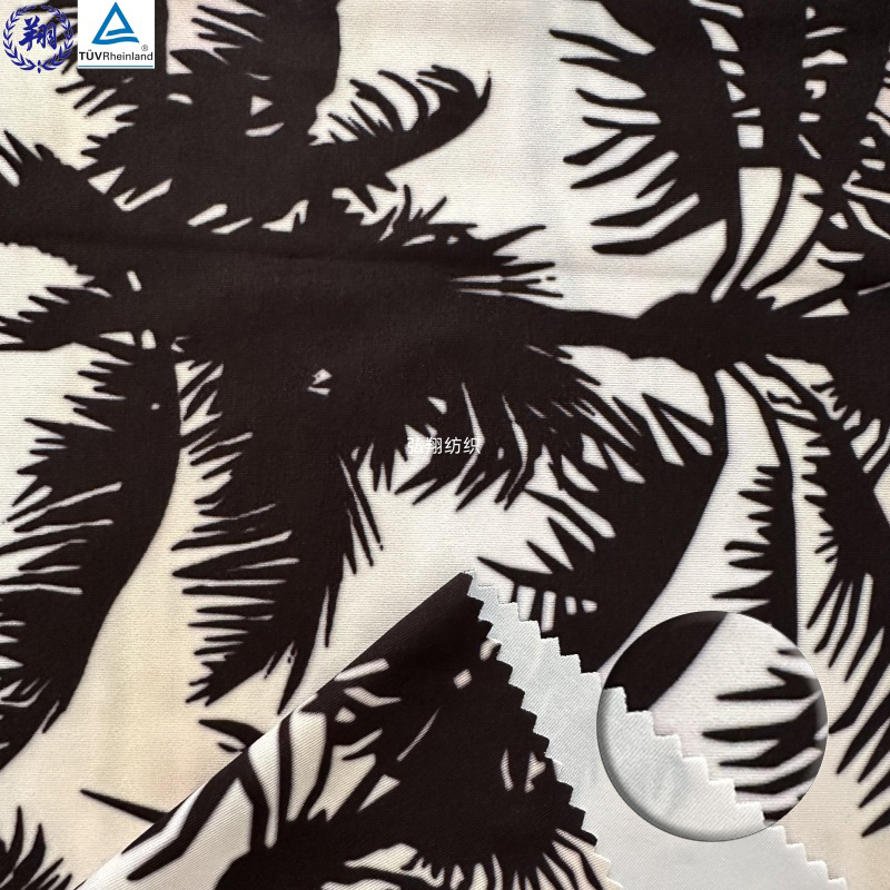 200GSM Polyester Fabric T004TB6-A 85% Polyester 15% Spandex Swimwear Sportswear Fabric