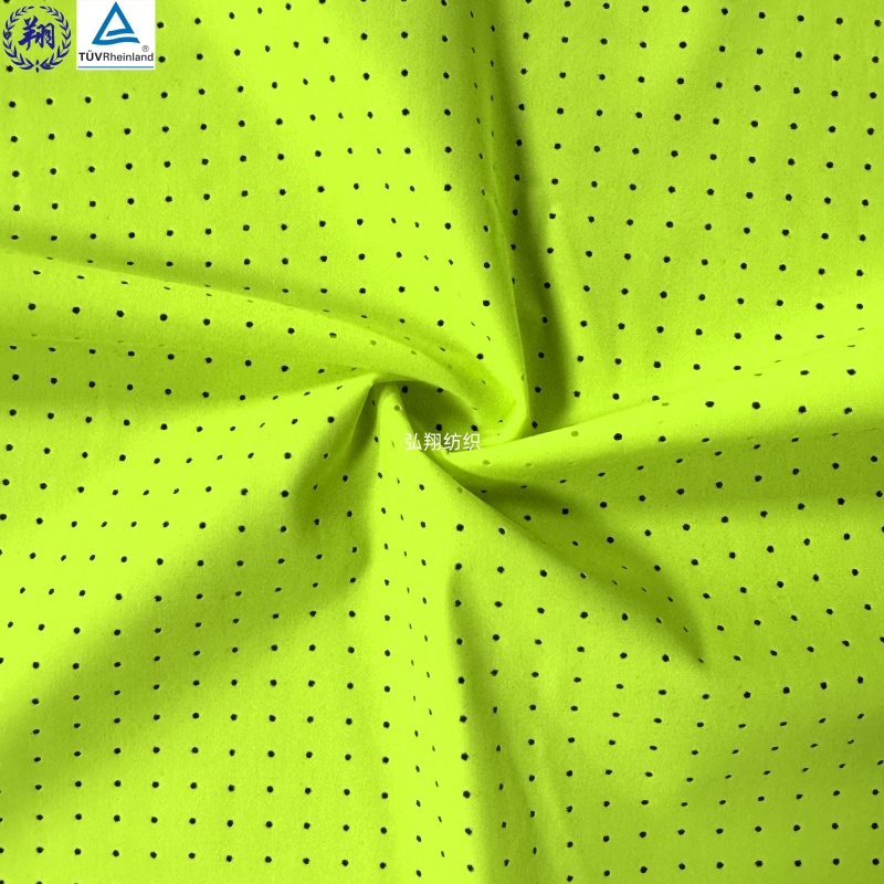 Perforated Fabric N316PW6-H 140GSM 77% Nylon 23% Spandex For Sportswear Fabric