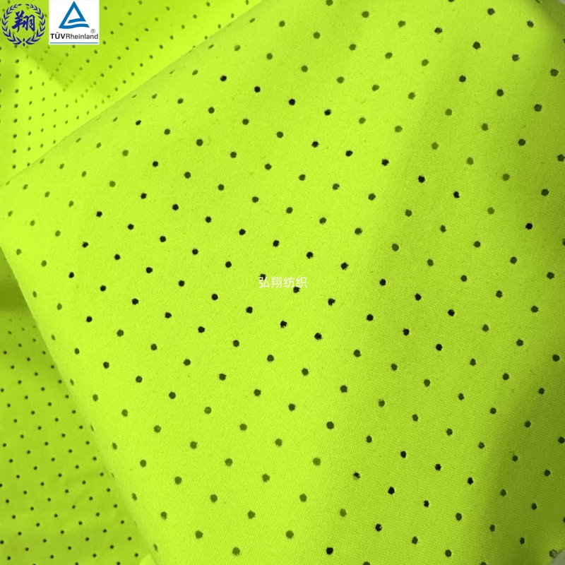 Perforated Fabric N316PW6-H 140GSM 77% Nylon 23% Spandex For Sportswear Fabric