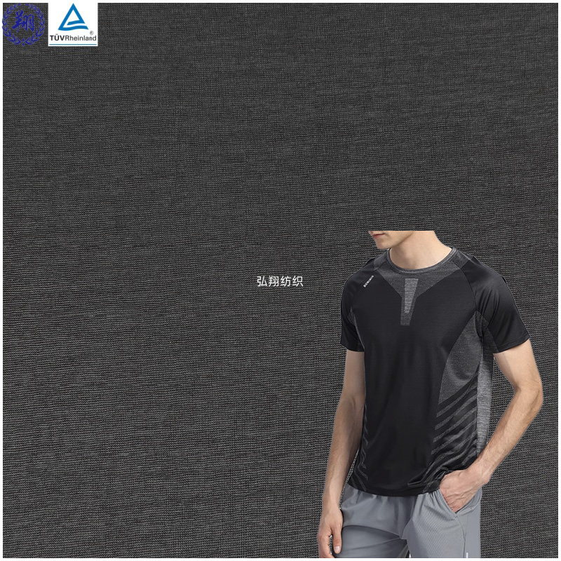 Good Quality Breathable Fabric 117GSM T265TB8 100% Polyester Fabric for Sportswear